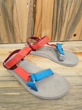Teva Multicolor Hurricane Strappy Sandals Size 10